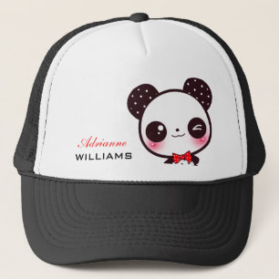 Kawaii Panda - personalisiert Truckerkappe
