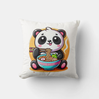 Kawaii Panda Ramen Kissen