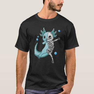 Kawaii Pastel Goth Ästhetik Dabbing Axolotl Salam T-Shirt