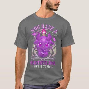 Kawaii Pastel Goth Niedlich Baby Goat Baphomet Fun T-Shirt