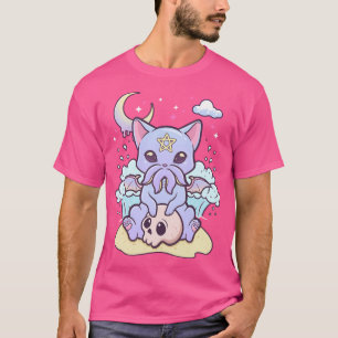Kawaii Pastel Goth Niedlich Creepy Occult Cthulhu T-Shirt