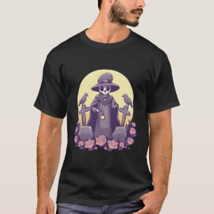 Kawaii Pastel Goth Witchy Death Grim Sensenmann T-Shirt
