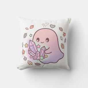 Kawaii Pastell-Geist-Magie-Kristall-Wurfkissen Kissen