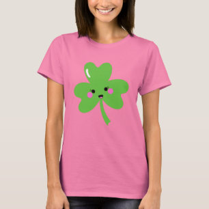 Kawaii-Patrick-Klee Kleeblatt T-Shirt