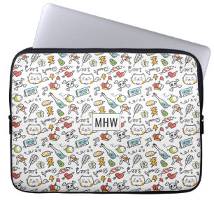 Kawaii Pattern individuelle Laptop-Ärmel Laptopschutzhülle