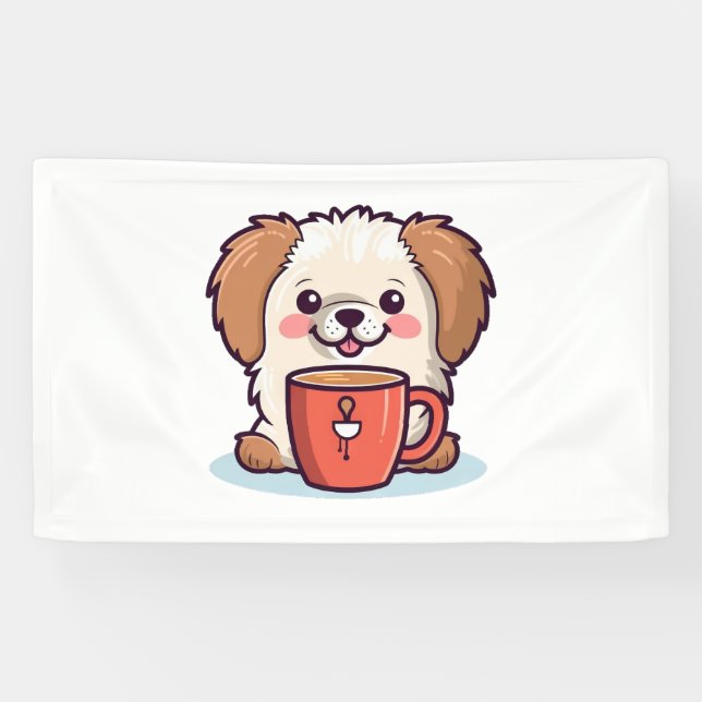 Kawaii Paws Café Banner (Horizontal)