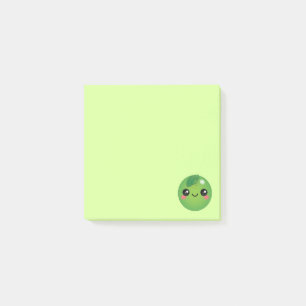Kawaii Pea Post-it Notes Klebezettel