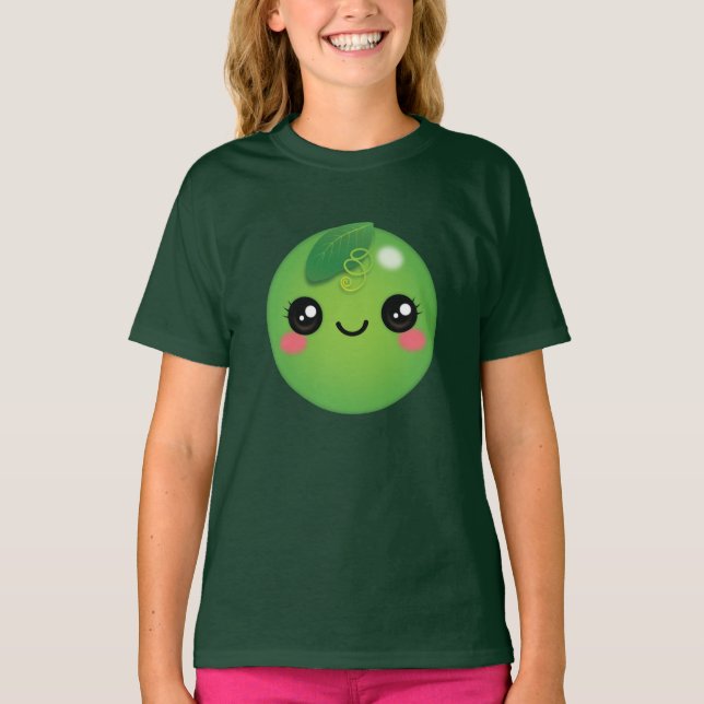 Kawaii Pea T - Shirt (Vorderseite)