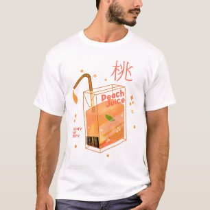 Kawaii Peach Juice T-Shirt