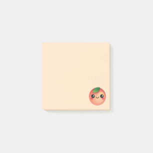 Kawaii Peach Post-it Notes Klebezettel