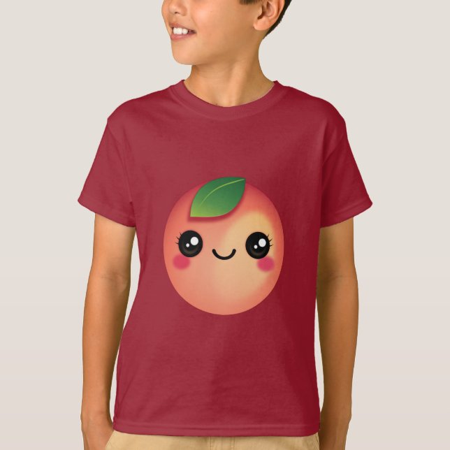 Kawaii Peach T - Shirt (Vorderseite)