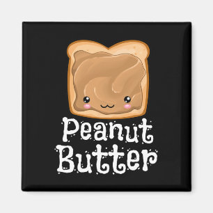 Kawaii Peanut Butter Jelly Pndj Halloween Matching Magnet
