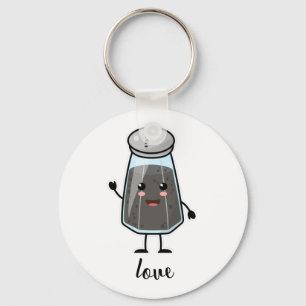 Kawaii Pepper Shaker: Liebe (für immer) Schlüssela Schlüsselanhänger