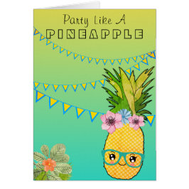 Kawaii Pineaple Tropical Beach Party Food Themed