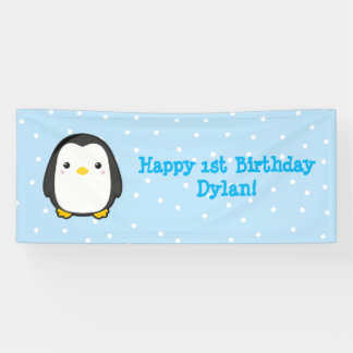 Kawaii Pinguin Banner