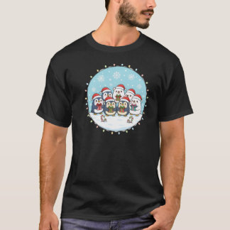 Kawaii Pinguin Eisbär Weihnachts-T-Shirt T-Shirt