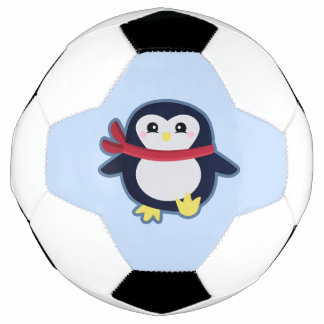 Kawaii-Pinguin Fußball