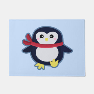 Kawaii Pinguin Fußmatte