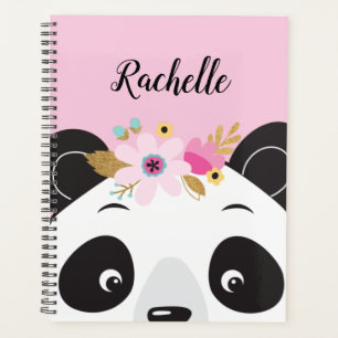 Kawaii Pink Girl Panda Bear Face Planer