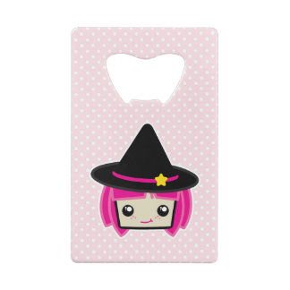Kawaii Pink Haaresbreite Geldkarten Flaschenöffner