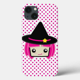 Kawaii Pink Haired Hexe iPad Mini Fall Case-Mate iPhone Hülle