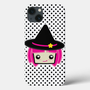 Kawaii Pink Haired Hexe iPad Mini Fall Case-Mate iPhone Hülle