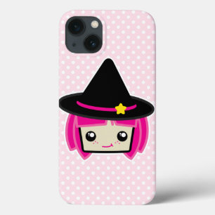 Kawaii Pink Haired Hexe iPad Mini Fall Case-Mate iPhone Hülle