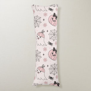 Kawaii Pink Halloween Muster mit Ghost, Pumpkin Seitenschläferkissen