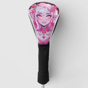 Kawaii Pinkcore Fantasy Demon Anime Girl Golf Headcover