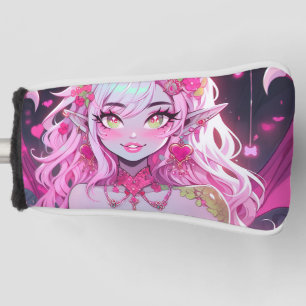 Kawaii Pinkcore Fantasy Demon Anime Girl Golf Headcover