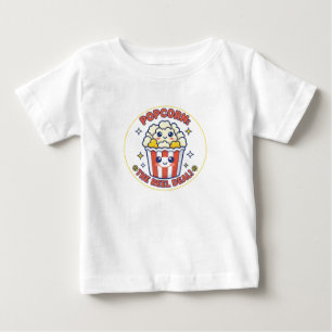 Kawaii Popcorn Film Wortspiel Baby T-shirt