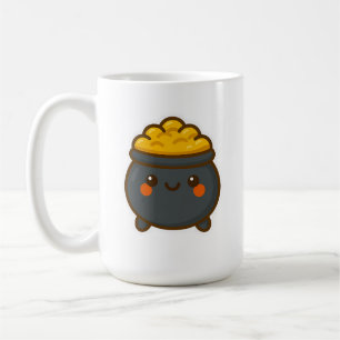 Kawaii Pot of Gold Kaffeetasse