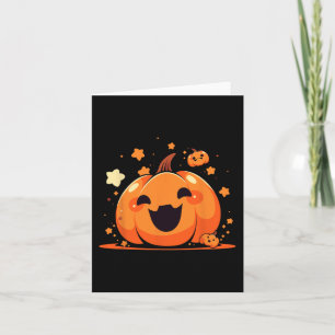 Kawaii Pumpkin Anime Cottagecore Men Kids Women Ha Karte