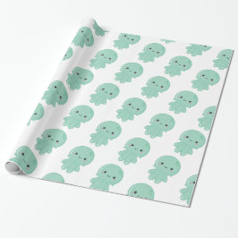 Kawaii Quallen Geschenkpapier