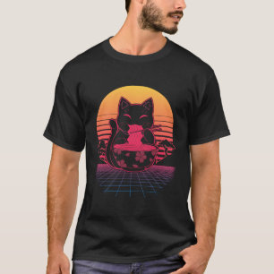 Kawaii Ra Neko Cat Japanisch Noodle Anime Rotic T-Shirt