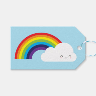 Kawaii Rainbow Geschenkanhänger