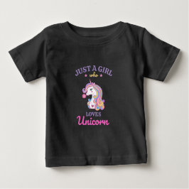Kawaii Rainbow Unicorn Magical Colorful Baby T-shirt