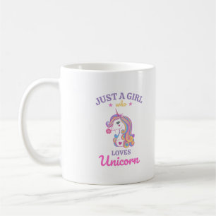 Kawaii Rainbow Unicorn Magical Colorful Kaffeetasse