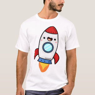 Kawaii Rakete T-Shirt