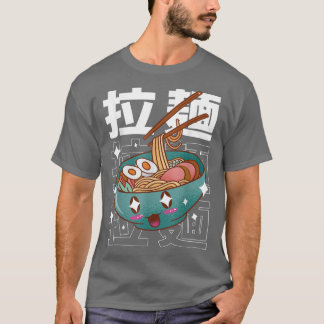 Kawaii Ramen Bowl Japanisch Noodles Niedlich Graph T-Shirt