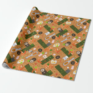 Kawaii Ramen Cats Geschenkpapier