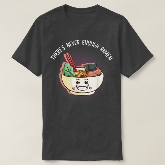 Kawaii Ramen Japanisch Anime Noodles Niedlich Japa T-Shirt (Design vorne)