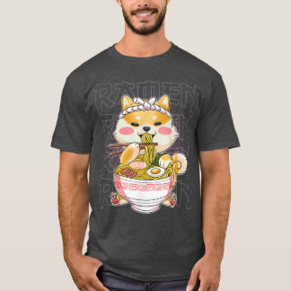 Kawaii Ramen Japanischer Anime Noodles Niedlicher  T-Shirt
