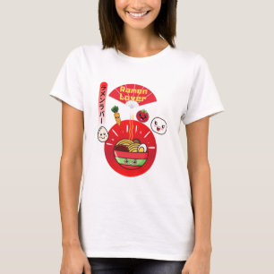 KAWAII RAMEN LIEBT GLÜCKLICHES LEBENSMITTELSTIL T-Shirt