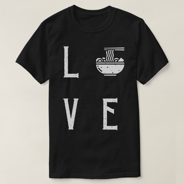 Kawaii Ramen Lover T-Shirt (Design vorne)
