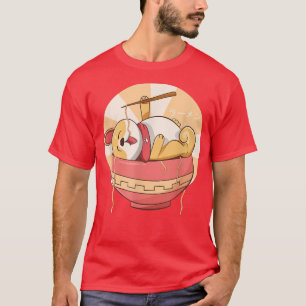 Kawaii Ramen Niedlich Anime Dog Corgi Japanisch No T-Shirt