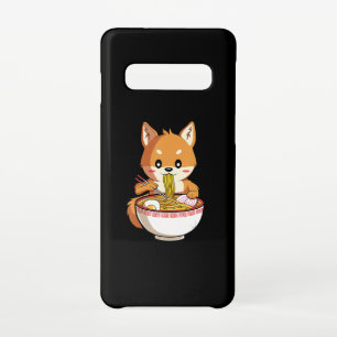 Kawaii ramen shiba inu   Nudelgeschenk Samsung Galaxy S10 Hülle