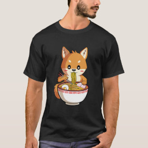 Kawaii ramen shiba inu   Nudelgeschenk T-Shirt