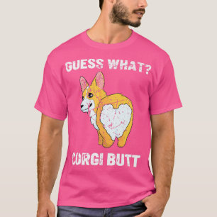 Kawaii rät, was Corgi Hintern Cool Welsh Corg T-Shirt