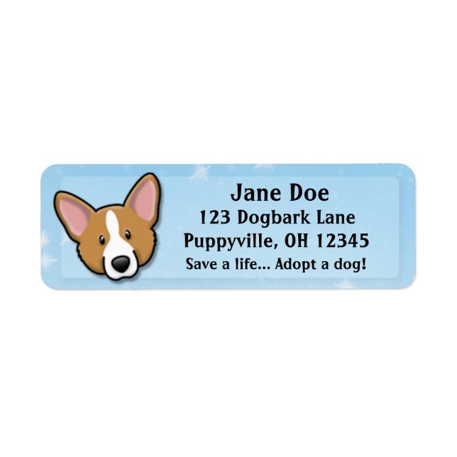 Kawaii Red Cardigan Welsh Corgi (Vorne)